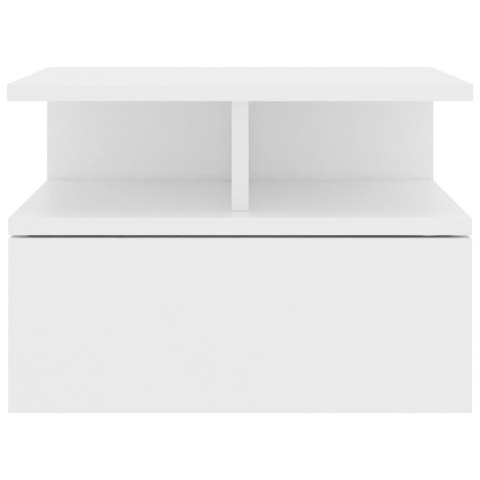WISZĄCA SZAFKA NOCNA BIAŁA 40X31X27CM