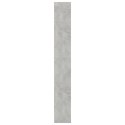 5-POZIOMOWY REGAŁ NA KSIĄŻKI BETONOWY SZARY 40X24X175CM