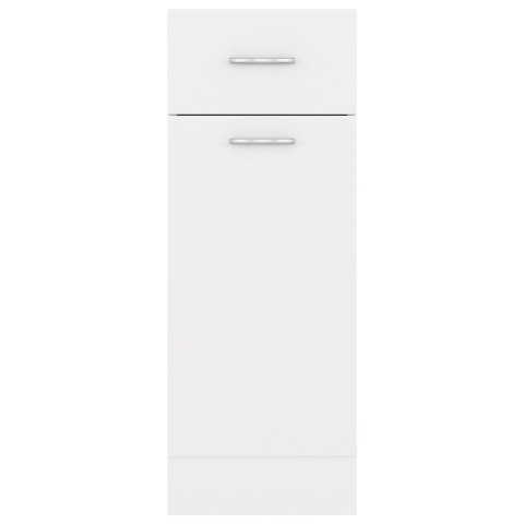 SZAFKA Z SZUFLADĄ BIAŁA 30X46X81,5CM