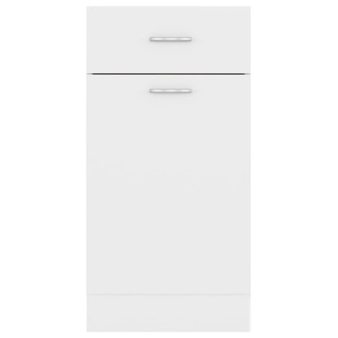 SZAFKA Z SZUFLADĄ BIAŁA 40X46X81,5CM