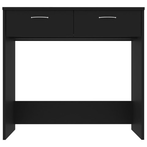 BIURKO CZARNE 80X40X75CM