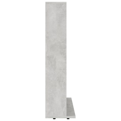 SZAFKA NA PŁYTY CD SZARY BETON 102X23X89,5CM