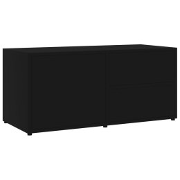 SZAFKA POD TV CZARNA 80X34X36CM
