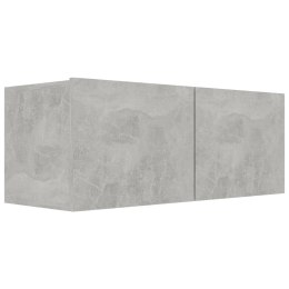 SZAFKA POD TV SZARY BETON 80X30X30CM