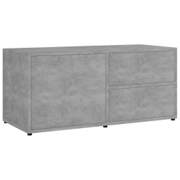 SZAFKA POD TV SZARY BETON 80X34X36CM