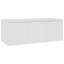 SZAFKA POD TELEWIZOR BIAŁA 80X34X30CM