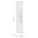 SZAFKA ŁAZIENKOWA BIAŁA 30X30X179CM