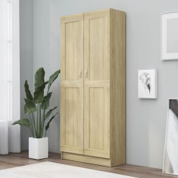 SZAFKA NA KSIĄŻKI DĄB SONOMA 82,5X30,5X185,5CM