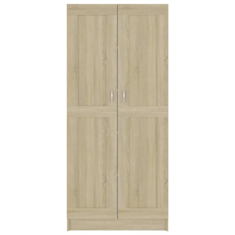 SZAFKA NA KSIĄŻKI DĄB SONOMA 82,5X30,5X185,5CM