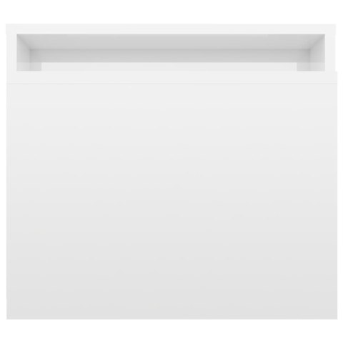 STOLIKI KAWOWE POŁYSK BIAŁE 100X48X40CM