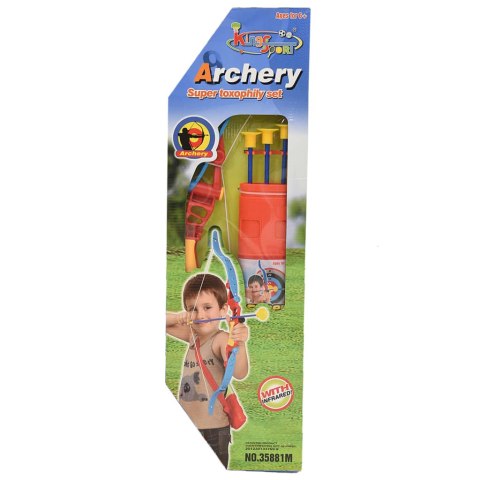 ŁUK I STRZAŁY ZESTAW ŁUCZNICZY DLA DZIECI