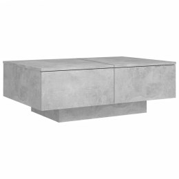 STOLIK KAWOWY SZARY BETON 90X60X31CM