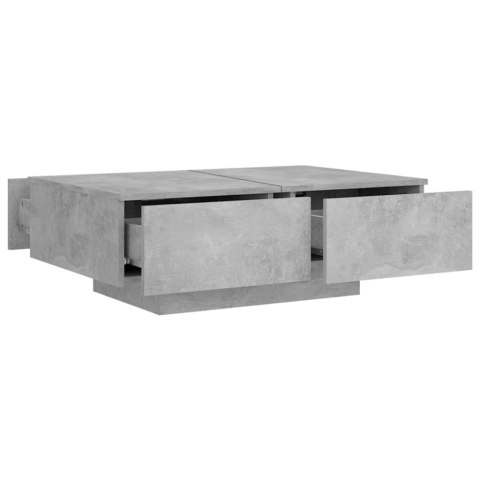 STOLIK KAWOWY SZARY BETON 90X60X31CM