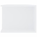 SZAFKA TV Z OŚWIETLENIEM LED BIAŁA 135X39X30CM