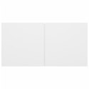 SZAFKI WISZĄCE POD TV 2SZT BIAŁE 60X30X30CM