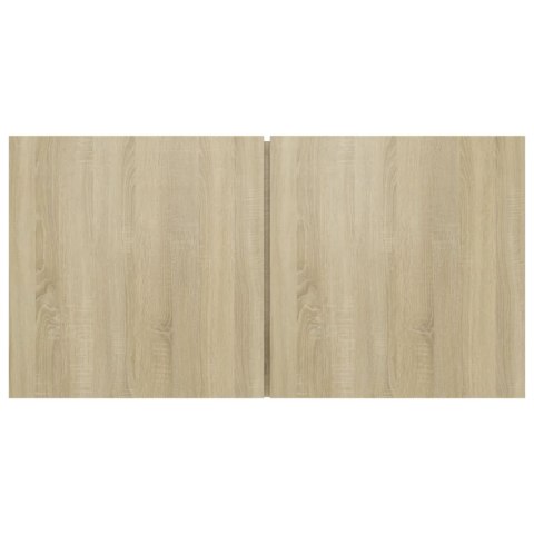 SZAFKI WISZĄCE POD TV 2 SZT DĄB SONOMA 60X30X30CM