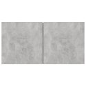 SZAFKI WISZĄCE POD TV 3SZTSZAROŚĆ BETONU 60X30X30CM
