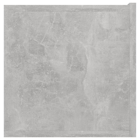 SZAFKI WISZĄCE POD TV 3SZTSZAROŚĆ BETONU 60X30X30CM