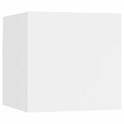 WISZĄCA SZAFKA TELEWIZYJNA BIAŁA 30,5X30X30CM
