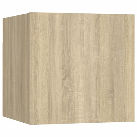 WISZĄCA SZAFKA TELEWIZYJNA DĄB SONOMA 30,5X30X30CM