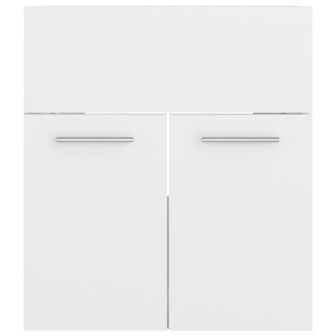 SZAFKA POD UMYWALKĘ BIAŁA POŁYSK 41X38,5X46CM