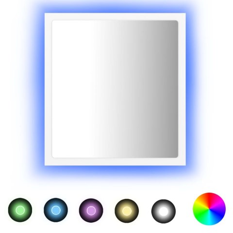 LUSTRO ŁAZIENKOWE LED BIAŁE 40X8,5X37CM AKRYL