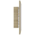LUSTRO ŁAZIENKOWE LED KOLOR DĄB SONOMA 40X8,5X37CM