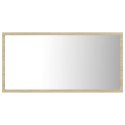 LUSTRO ŁAZIENKOWE LED KOLOR DĄB SONOMA 80X8,5X37CM