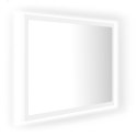 LUSTRO ŁAZIENKOWE Z LED BIAŁE 60X8,5X37CM AKRYL