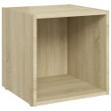 SZAFKI POD TV 2SZT DĄB SONOMA 37X35X37CM