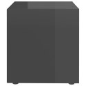 SZAFKI POD TV 4SZT POŁYSK SZARE 37X35X37CM