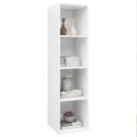 WISZĄCA SZAFKA TV BIAŁA 37X37X142,5CM