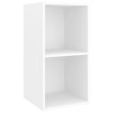 WISZĄCA SZAFKA TV BIAŁA 37X37X72CM