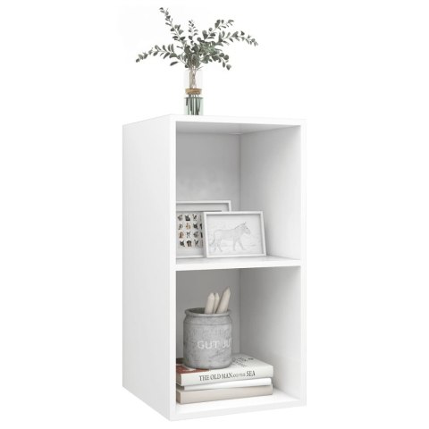 WISZĄCA SZAFKA TV BIAŁA 37X37X72CM