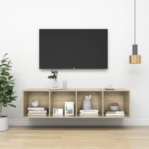 WISZĄCA SZAFKA TV DĄB SO37X37X1425CM