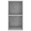 WISZĄCA SZAFKA POD TV SZARY BETON 37X37X72CM