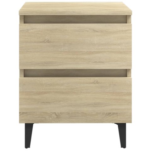 SZAFKI NOCNE 2 SZT. DĄB SONOMA 40X35X50CM