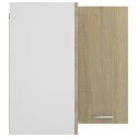 WISZĄCA SZAFKA NAROŻNA KOLOR DĄB SONOMA 57X57X60CM