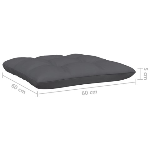 2-OSOBOWA SOFA OGRODOWA Z PODUSZKAMI BIAŁA DREWNO SOSNOWE