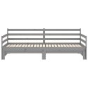 ŁÓŻKO WYSUWANE SZARE DREWNO SOSNOWE 2X(90X200)CM
