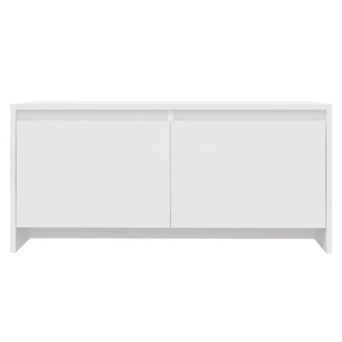 STOLIK KAWOWY BIAŁY 90X50X415CM