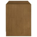 SZAFKA POD TVMIODOWY BRĄZ 104X33X41CM DREWNO SOSNOWE