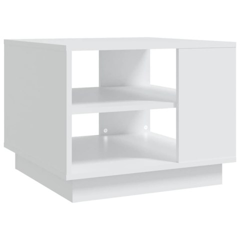 STOLIK KAWOWY BIAŁY 55X55X43CM