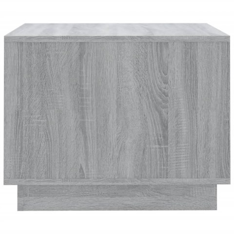 STOLIK KAWOWY SZARY DĄB SONOMA 55X55X43CM