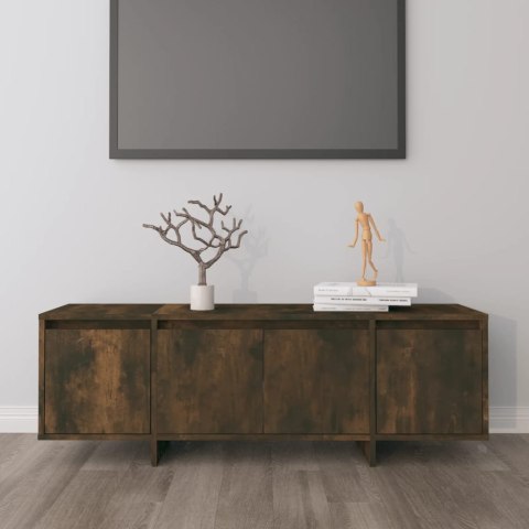SZAFKA POD TV PRZYDYMIONY DĄB 120X30X40,5CM