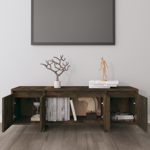 SZAFKA POD TV PRZYDYMIONY DĄB 120X30X40,5CM