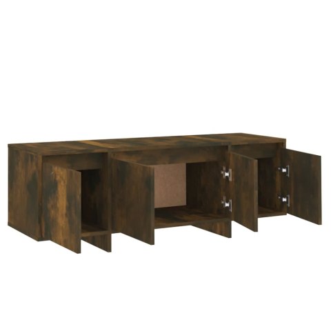 SZAFKA POD TV PRZYDYMIONY DĄB 120X30X40,5CM