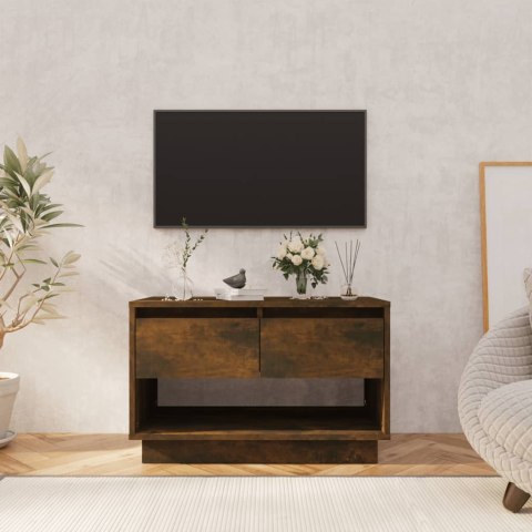 SZAFKA POD TV PRZYDYMIONY DĄB 70X41X44CM
