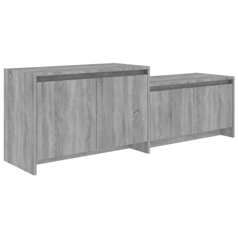 SZAFKA POD TV SZARY DĄB SONOMA 146,5X35X50CM