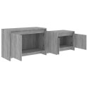 SZAFKA POD TV SZARY DĄB SONOMA 146,5X35X50CM